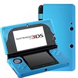 Shop4 Light Blue Flexible Silicone Skin Cover Case for Nintendo 3DS Console