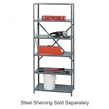 (Price/CT)Industrial Shelving Post Kit, Four 85 H Posts, Gray