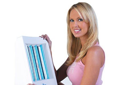 #! Cheap CalSun Facial Tanning Sun Lamp / Face Tanner 110v For Sale