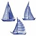 Sailboats Wallies Wallpaper Cut Outs