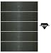 BLACK DIAMOND SKATEBOARD GRIPTAPE 5 Sheets of BLACK 9"