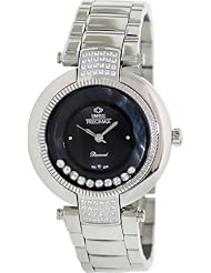 Swiss Precimax Womens SP13352 Allure Analog Display Swiss Quartz Silver Watch