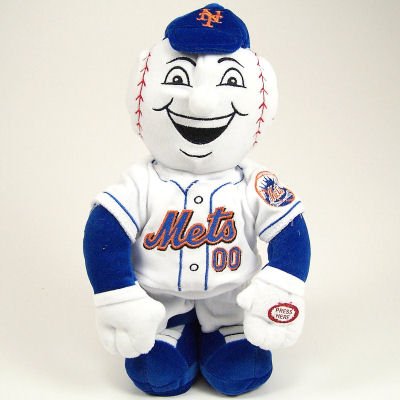 Buy NEW YORK METS MR. MET OFFICIAL DANCING MASCOT PLUSH TOY by Forever Collectibles