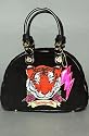 Betsey Johnson The Tiger-Lily Dome in Black,Bags (Handbags/Totes) for Women