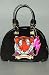 Betsey Johnson The Tiger-Lily Dome in Black,Bags (Handbags/Totes) for Women