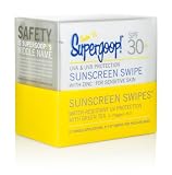 Supergoop!  SPF 30 Single-Application Individually Wrapped Sunscreen Swipes, 21-Count On Sale