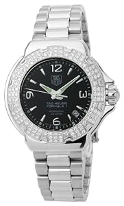Tag Heuer Formula One F1 Diamond Black Ladies Watch WAC1214.BA0852