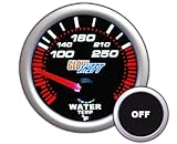 Tinted Water Temperature Gauge