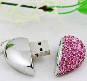   Pink Jewelry Jewelry Shape  Flash Heart Diamond Necklace Drive