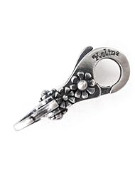 Melina World Jewellery - Summer Flower Lock / Bloqueo de la flor del verano - 9905 - Sterling Silver 925 - Handmade in Greece and inspired by Greek history.