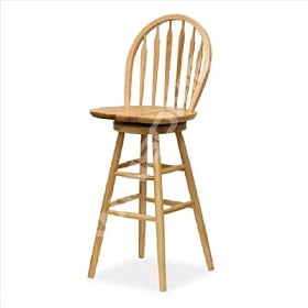 Click here to buy Winsome Windsor 30 Swivel Bar Stool in Natural by Winsome.
