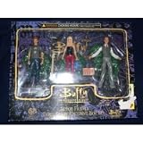 Buffy The Vampire Slayer 3 figure exclusive box set (Moore Action) with Oz, Buffy and GilesIMAGE