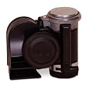 Stebel Nautilus Compact Motorcycle Air Horn - Loud - Black