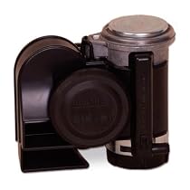 Stebel Nautilus Compact Motorcycle Air Horn - Loud - Black