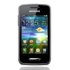 Samsung Wave Y S5380 Smartphone (8,1 cm (3,2 Zoll) Display, Touchscreen, 2 Megapixel Kamera, UMTS) sand-silver