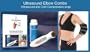 Home Ultrasound System & Elbow Wrap Combo + 8oz Bottle of Naturally Medicated Lavender Infusion Ultrasound Gel