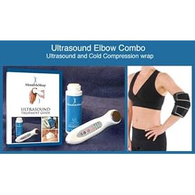 Home Ultrasound System and Elbow Wrap Combo + 8oz Bottle of Naturally Medicated Lavender... by MendMeShop