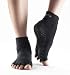 Toe Socks - ToeSox Half Toe Toe Socks, Black, Medium