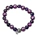 Sterling Silver Amethyst and Fuchsia Freshwater title=