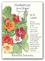Botanical Interests 1028 Nasturtium Jewel Blend Seed Packet