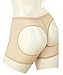 FOCUSSEXY Women's Body Shaper Butt Lifter Control Panties Boyshort Underwear Beige
