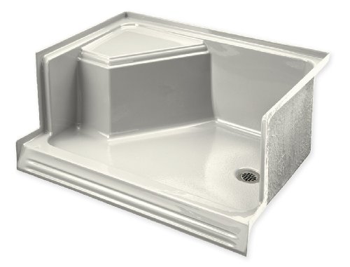 KOHLER K-9496-96 Memoirs 60-Inch Shower Receptor, Biscuit