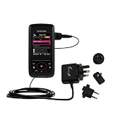 International Wall / AC Charger for the Samsung SGH-T729 - Gomadic Brand w/ TipExchange Technology