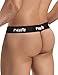 PIKANTE UNDERWEAR Thong Mardi Gras Mesh Black 8007 Medium