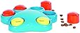 Outward Hound Kyjen  41014 Paw Hide Mini Treat Toy Dog Toys Scent Puzzle Training Toy, Small, Blue