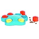 Outward Hound Kyjen  41014 Paw Hide Mini Treat Toy Dog Toys Scent Puzzle Training Toy, Small, Blue