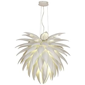 Possini Euro Design Icicle Leaf Chandelier