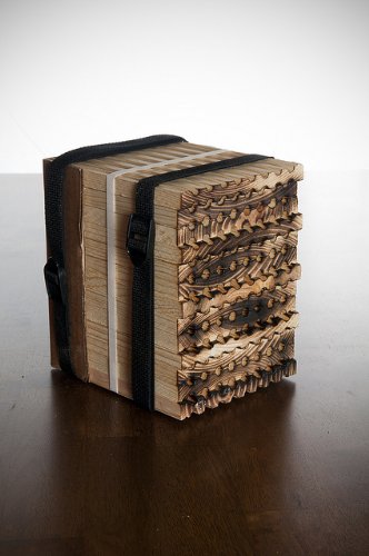 Crown Bees Mason Bee Holes Wood Tray, Large