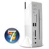 KCS Nanobox 2033 nVidia ION Nettop | Intel Atom 330 Dualcore 2x 1600Mhz | 2GB DDR2-800 | 500GB | DVD-RW Slim extern | HDMI 1080p | spielt alle gängigen Video/Audio/Bildformate – ideal auch als Wohnzimmer-PC | Sound | GigabitLAN | WLAN | Cardreader | Microsoft Windows 7 Home Premium