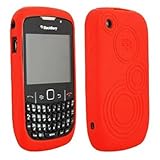 BlackBerry 8520 Embossed Skin, Butterfly, Coral