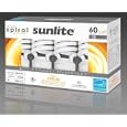 Sunlite - 4 Pack 13 Watt (60 Watt Equivalent) mini compact fluorescent bulb
