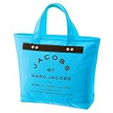 Marc By Marc Jacobs Small Canvas Jacobs Tote Neon Blue