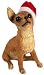 Chihuahua Tan Christmas Holiday Ornament