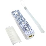 Nintendo Wii Accessory Bundle Kit - Remote control 3 in 1 Slippery Proof Kit with Wrist Strap - 4 Packs (White + Gray + Orange + Pink)