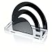 Wedo 0603001 Briefst�nder Acryl glasklar.schwarz Exclusiv
