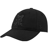 Zephyr Alabama Crimson Tide Black Fadeout Fitted Hat
