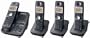 Panasonic KX-TG3034B 2.4 GHz Cordless Telephone w/Digital Answering machine and 4 Handsets