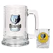 Memphis Grizzlies NBA Boilermaker Set - Primary Logo by Great American Products