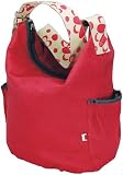 OiOi Red Cargo Drill Hobo Sack (Red)