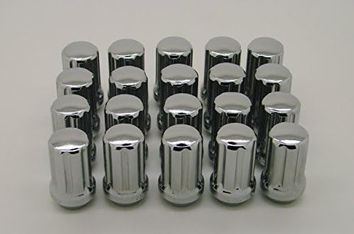 Chrome Spline Drive Lug Nuts 12x1.25 20 piece
