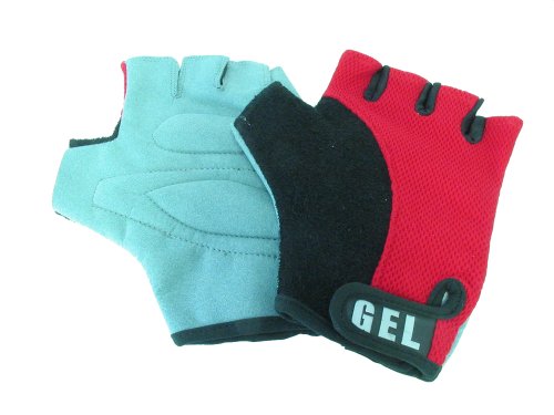 Filmer Fahrrad-Gel-Handschuhe, rot/schwarz, M, 46573 Preisvergleich