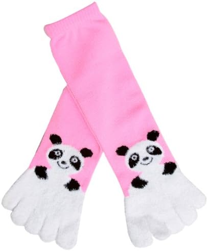 Animal Design Fuzzy Cozy Long Toe Socks, Panda