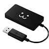 ELECOM USBHUB2.0/スリム/バスパワー/4ポート/0.07m/ブラック顔 U2H-SL4BF1BK