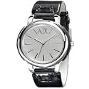 Armani Exchange Black Leather