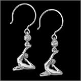 Earrings :: Eka Pada Viparita Dandasana II