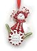 Youngest Child Mom's Favorite Candy Snowman Christmas Ornament